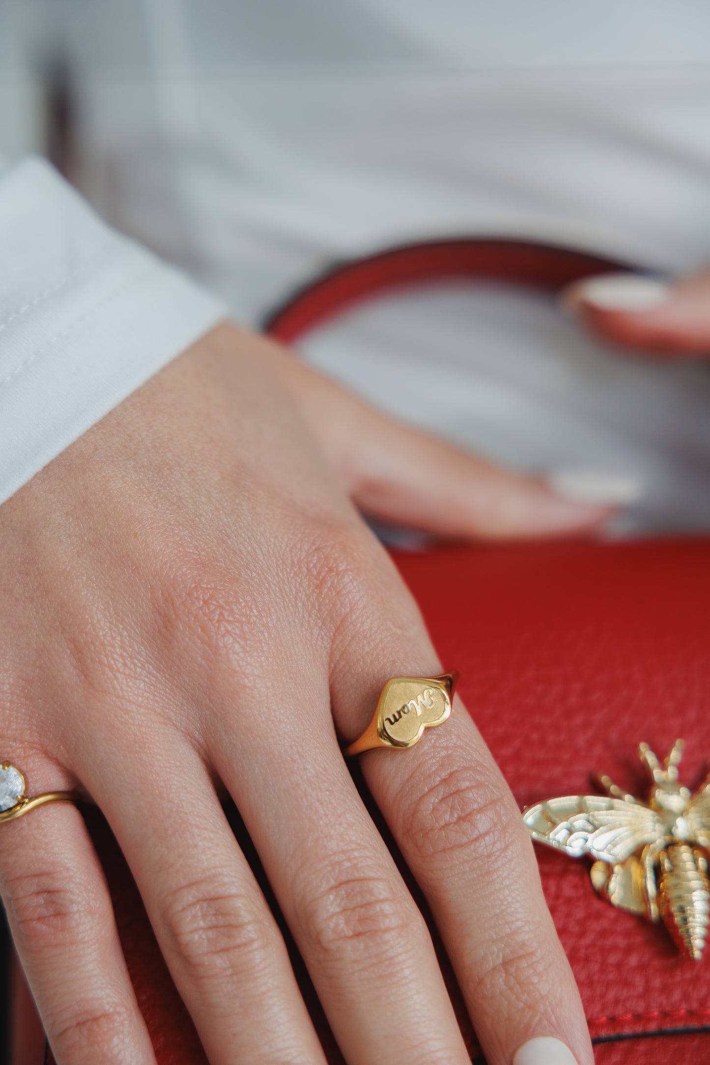 Mom Signet Ring